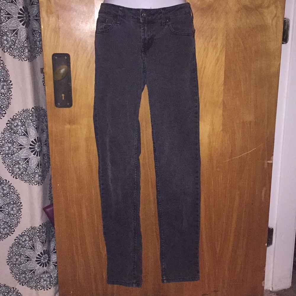 Paris Blues Gray/Black Jeans Size 5